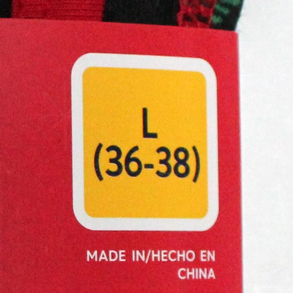 1 Pair Men's Holiday Time Large 36-38 Multi Color Boxer Briefs - Picture 5 of 7